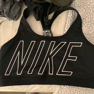 Black Nike Bra